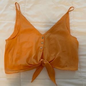 Orange Free People top